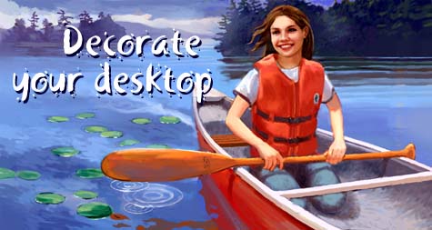 Decorate your desktop!